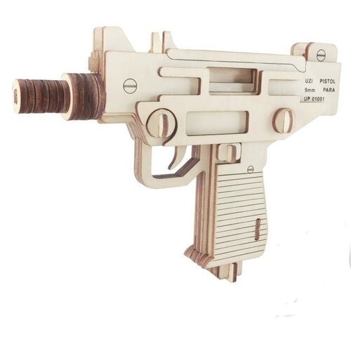 CarolijaShop 3d drvena slagalica - UZI PI&amp;Scaron;TOLJ Slike