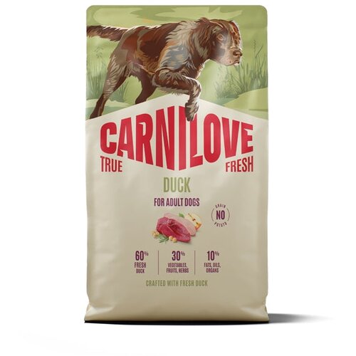 Carnilove Dog True Fresh Adult, briketi - raca 4 kg Cene