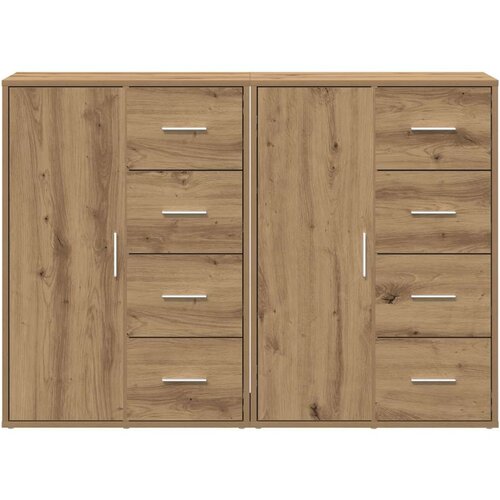 Komoda Set od 2 Finis od hrasta MDF ploča Veliki Bife Slike
