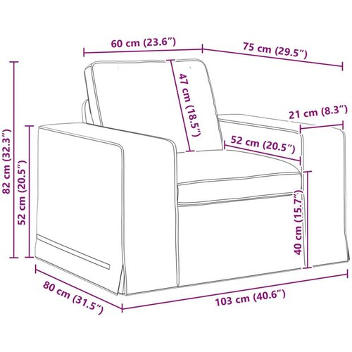 SOFA 2 pcs Tamnozelena Metal Slike