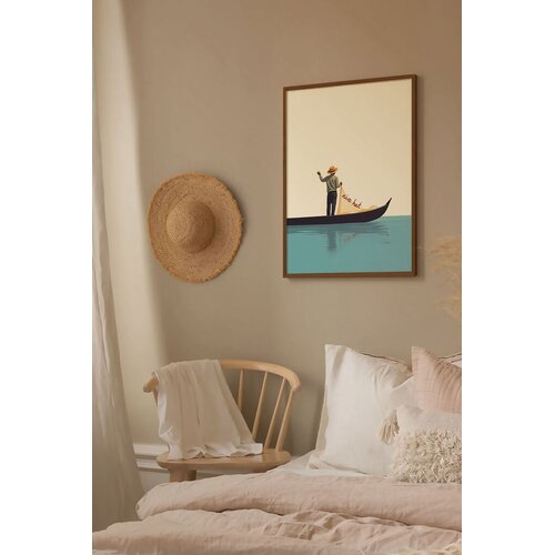 Wallity Uokvirena slika Lmnmdlkahve41, 33x48 cm Cene