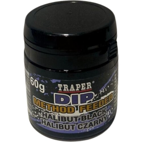 TRAPER MF Dip Aditiv, Crni halibut, 60g Cene