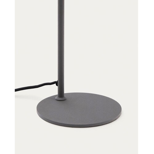 Kave Home Crna metalna stolna lampa (visina 49 cm) Manie &amp;ndash; Slike