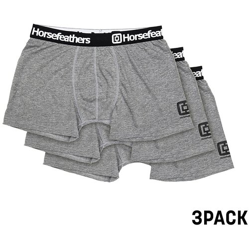 Horsefeathers Dynasty 3Pk Boksarice heather gray Cene