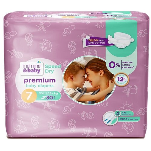 MAMMA&BABY Premium pelene 7 XXL 30kom Cene