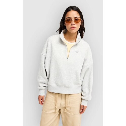 Roxy Everfree Half-Zip Sweater light grey heather Cijene