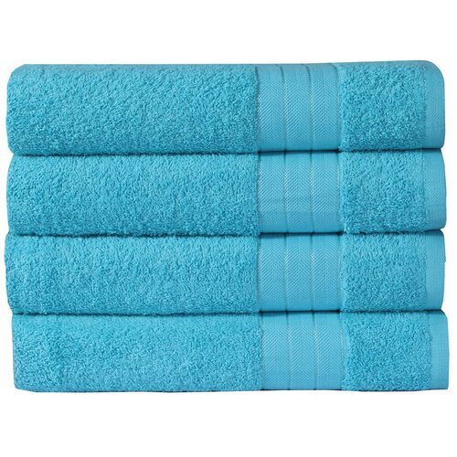 Good Morning Tirkizni pamučni ručnici u setu 4 kom 50x100 cm – Cene
