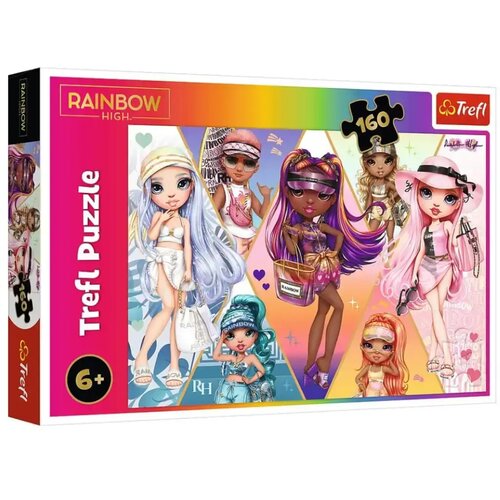 Trefl Puzzle 160 rainbow high Cene