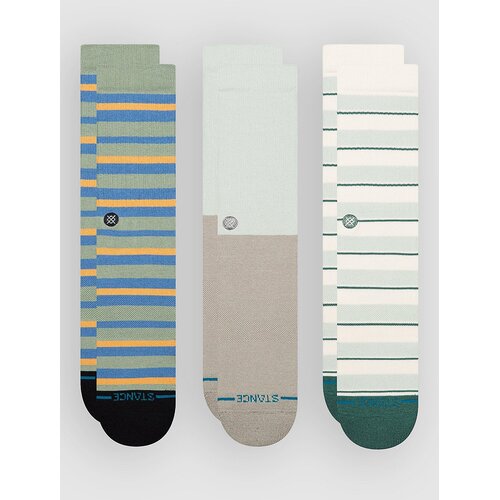 Stance Prep Stripe 3 Pk Socks paleblue Cene