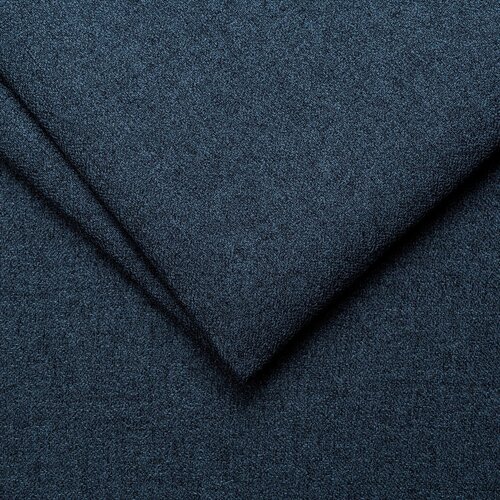 MID.YOU POSTELJA Z VZMETNICO 100 cm x 200 cm , tekstil, leseni material temno modra Slike