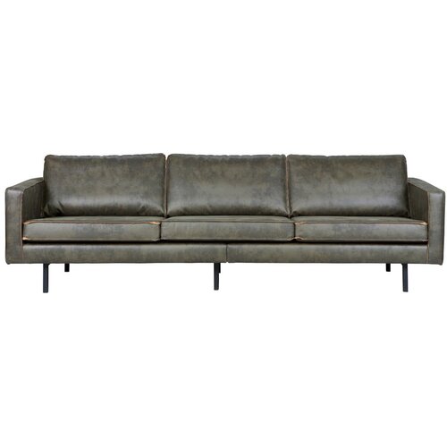 WOOOD Tamno zelena sofa od imitacije kože 277 cm Rodeo &amp;ndash; Slike