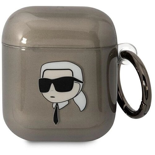 Karl Lagerfeld KARL&amp;#039;S HEAD ETUI ZA AIRPODS 1 2 ETUI ČRN, (22006311) Slike