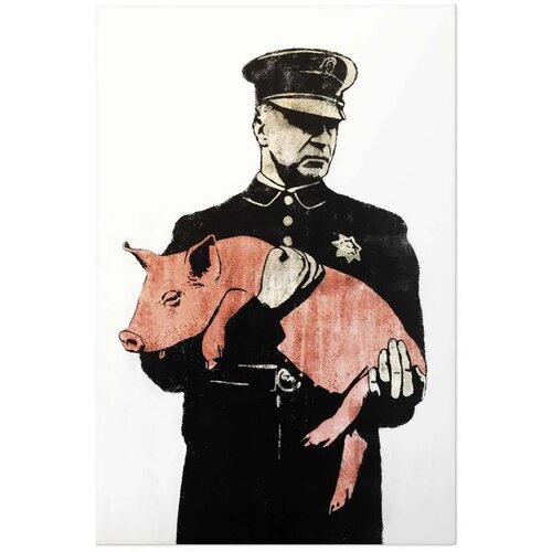  Plakat - Police Pig 40x60 Bez okvira Cene