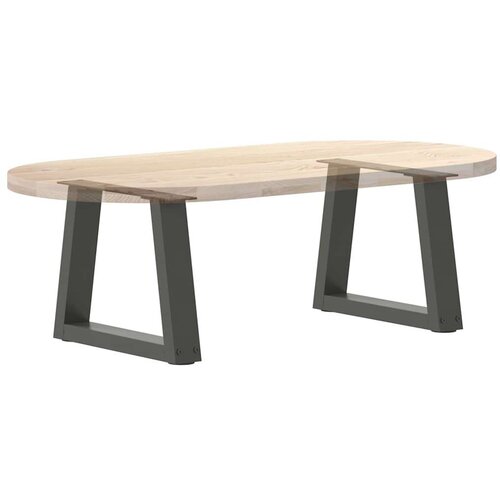  Noge blagovaonskog stola V-oblika 2 kom antracit 40x(30-31 3)cm Slike