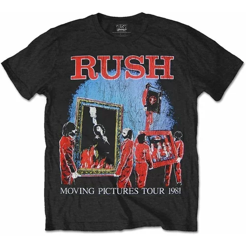 Rush Košulja 1981 Tour 2XL Crna