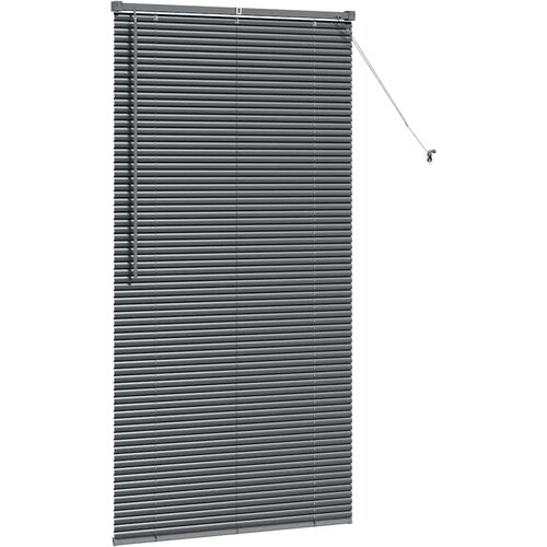  Venecijanski zastore Tamno siva 175 x 95 cm Aluminij Slike