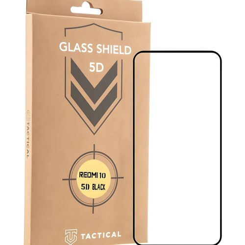 TACTICAL Glass Shield 5D staklo za Xiaomi Redmi 10 - Crna Cene