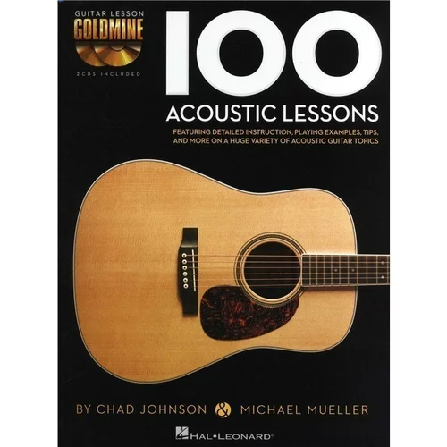 Hal Leonard Chad Johnson/Michael Mueller: 100 Acoustic Lessons Nota
