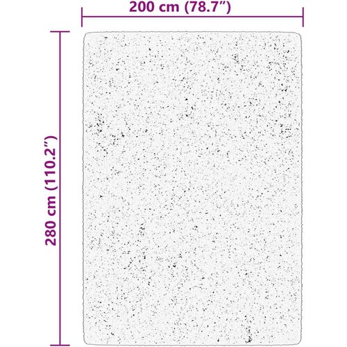 vidaXL Preproga s kratkimi vlakni mehka pralna bež 200x280 cm Cene