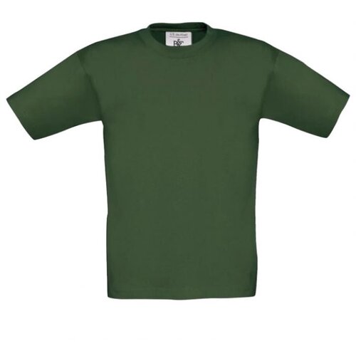  MAJICA KRATKI RUKAVI B&C #E150 KIDS TAMNOZELENA 3/4 Cijene