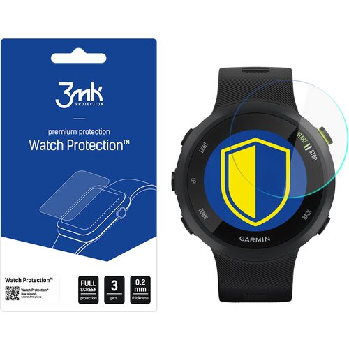 3mk GARMIN FORERUNNER 45 - WATCH PROTECTION V. FLEXIBLEGLASS LITE, (21999641) Slike