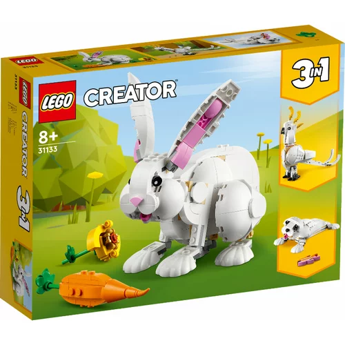 Lego Creator 3in1 31133 Beli zajec