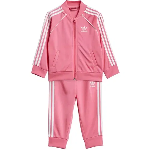Adidas Jogging komplet 'Adicolor' roza / bijela
