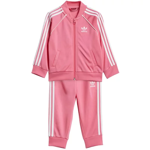 Adidas Jogging komplet 'Adicolor' roza / bijela
