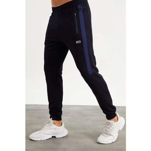 Dewberry 18385 Mens Sweatpant-NAVY BLUE Cene