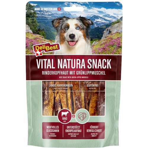 DeliBest Vital Natura Snack zelenousna &scaron;koljka - 4 x 200 g Cijene