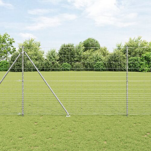 vidaXL Poljska Ograja 1.6x25 m pocinkano jeklo Cene