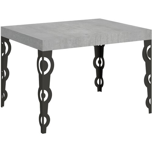 Itamoby   Karamay (80x120/204 cm) - siva, barva nog: antracit - raztegljiva jedilna miza, (20842640) Cene