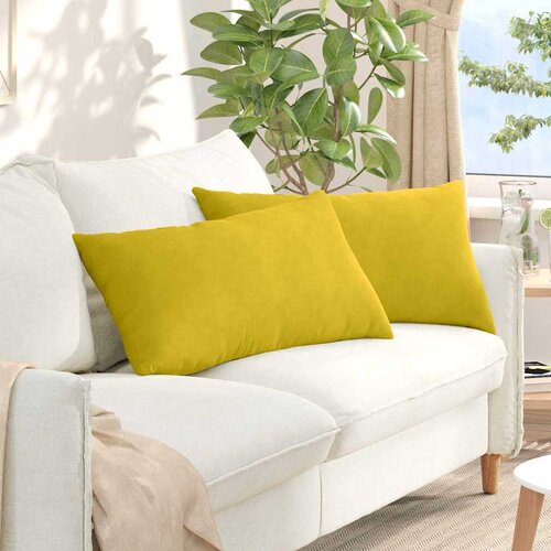  Jastučići za sofu 2 pcs Žuta 80 x 40 cm Kordura tekstil Cene