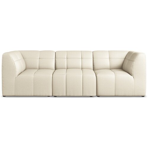 Makamii Bež sofa od imitacije kože 255 cm Aloha – Cijene