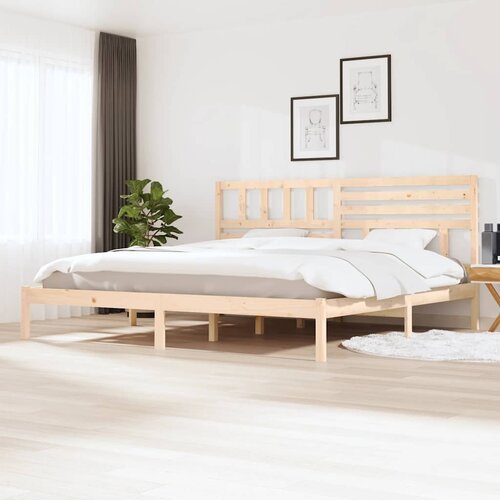  Okvir za krevet od masivne borovine 200 x 200 cm Slike