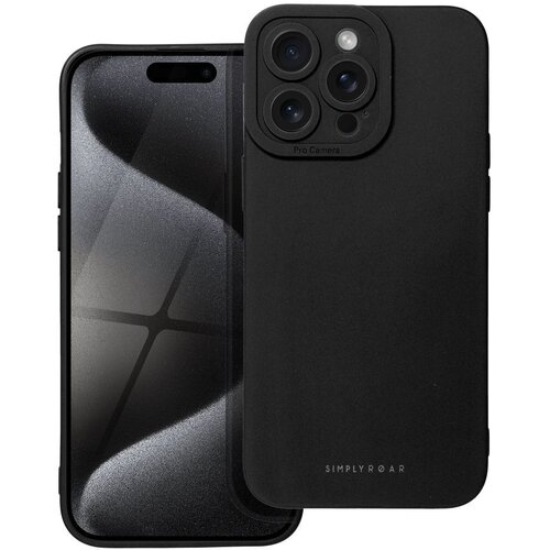  futrola roar luna ( sa zastitom za kameru) za iphone 15 (6.1) crna Slike