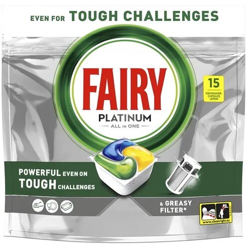 Fairy Kapsule za ma&amp;scaron;inu All in One Platinum, 15 komada Slike