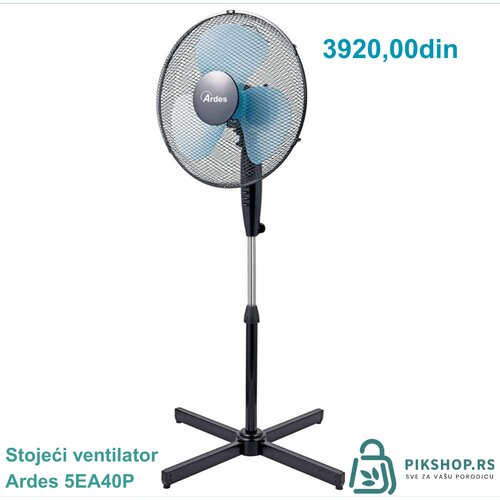 Ardes 5EA40P ventilator stojeći 40 cm Cene