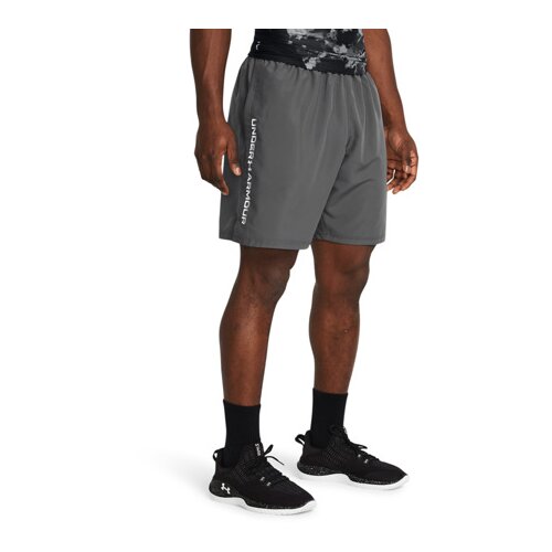Under Armour UA Tech Woven Wordmark Shorts, Castlerock/White - XXL, (21382270) Cene