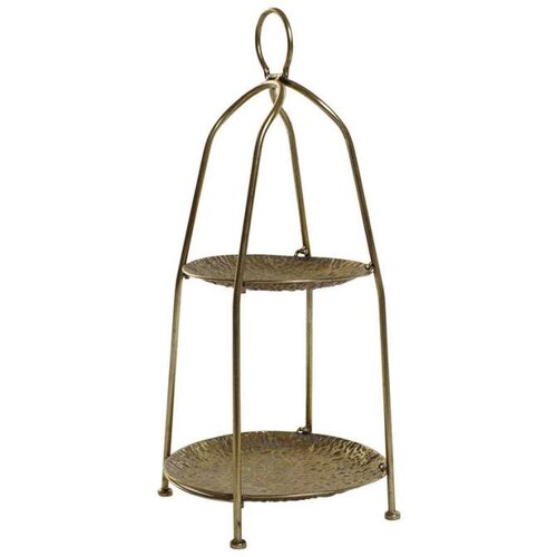 Posuda za Voće Home ESPRIT zlatan Metal 36 5 x 36 5 x 61 cm Cijene