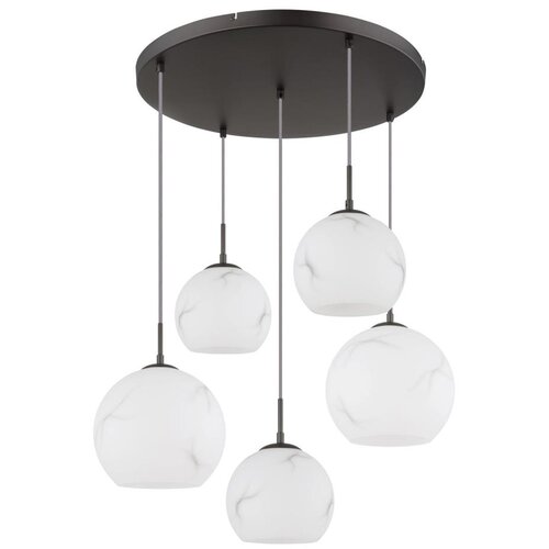 Globo 15999M-5HR - Luster na sajli RAGUSA 5xE27/60W/230V prečnik 75 cm Slike