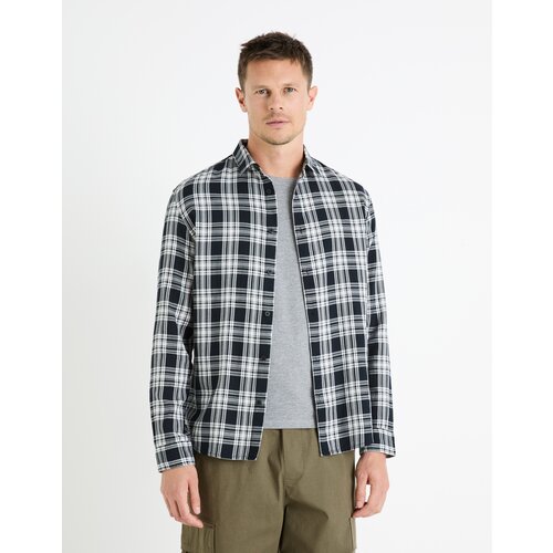 Celio Checkered Shirt Fadro - Men Cijene