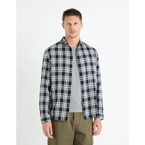 Celio Checkered Shirt Fadro - Men