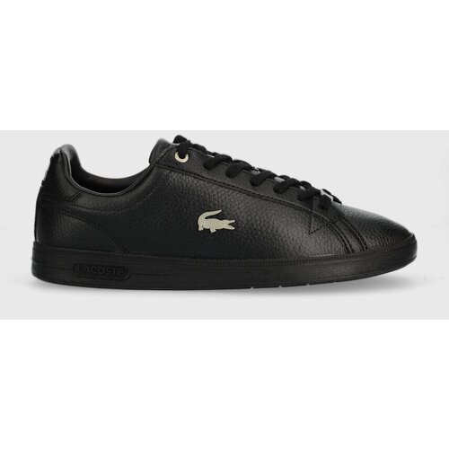 Lacoste Usnjene superge GRADUATE PRO črna barva, 45SMA0118 Slike