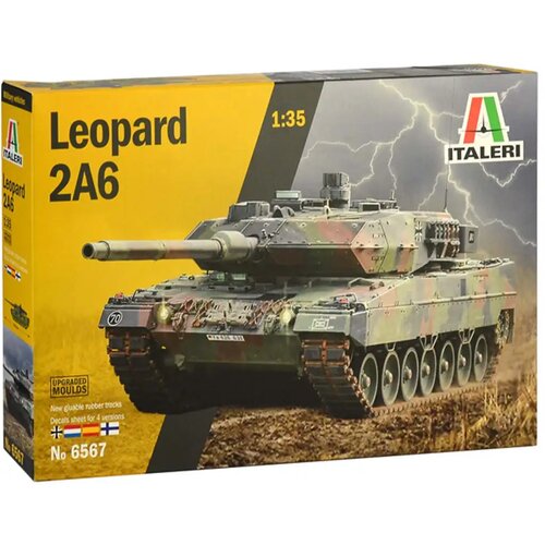 Italeri 1/35 Leopard 2A6 tenk maketa Cene
