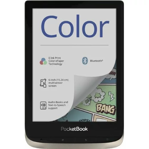 PocketBook Elektronski bralnik Color ( srebrn, PB633-N-WW)
