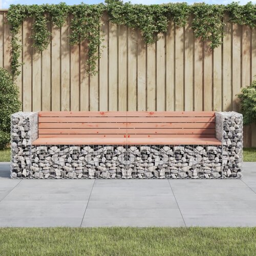 vidaXL vrtna gabionska klop 244x71x65,5 cm trden les douglas Cene