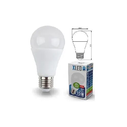 Xled Toplo bela-LED sijalica, E27, 15 W Slike