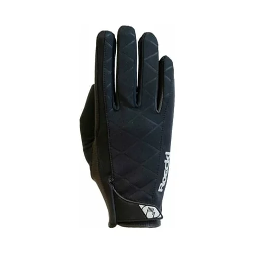 Roeckl Zimske jahalne rokavice "Wattens" črne barve - 8