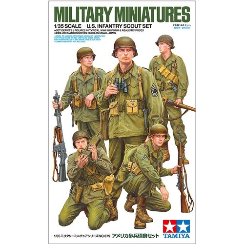 Tamiya Skavtski komplet ameriške pehote, (21287290) Cene